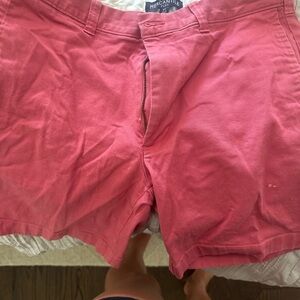 J. Crew Pink Flat Front Shorts Casual Summer Essential